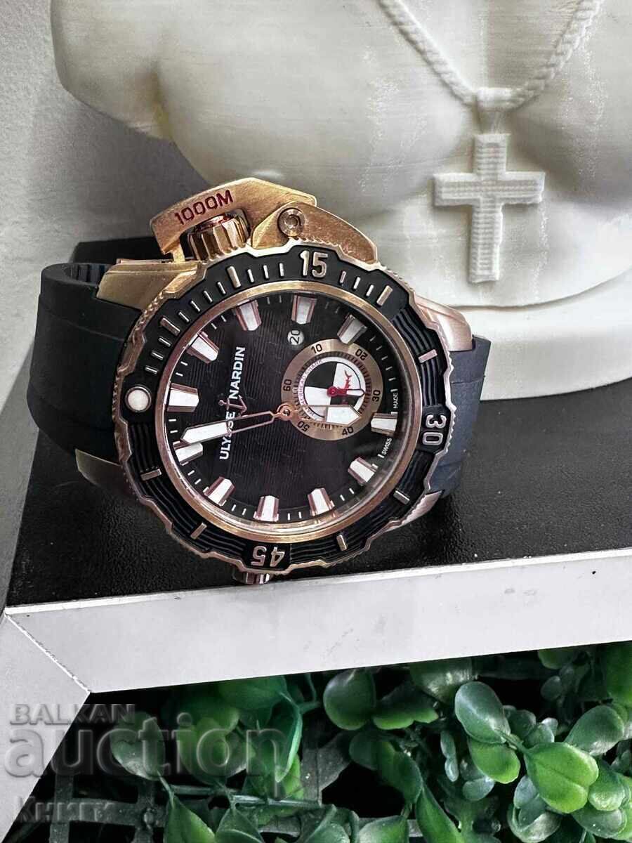 Ανδρικό πολυτελές ρολόι Ulysse Nardin Diver - 7