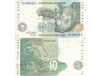 tino37 - SOUTH AFRICA - 10 RAND - 1993 - VF