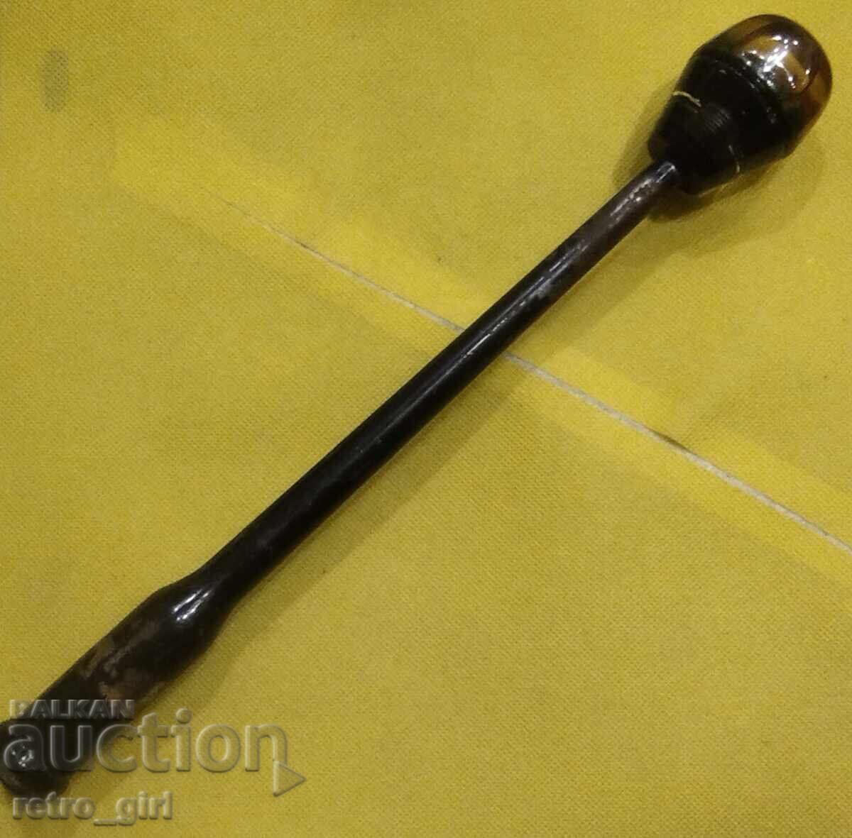 Old gear shift knob with the lever