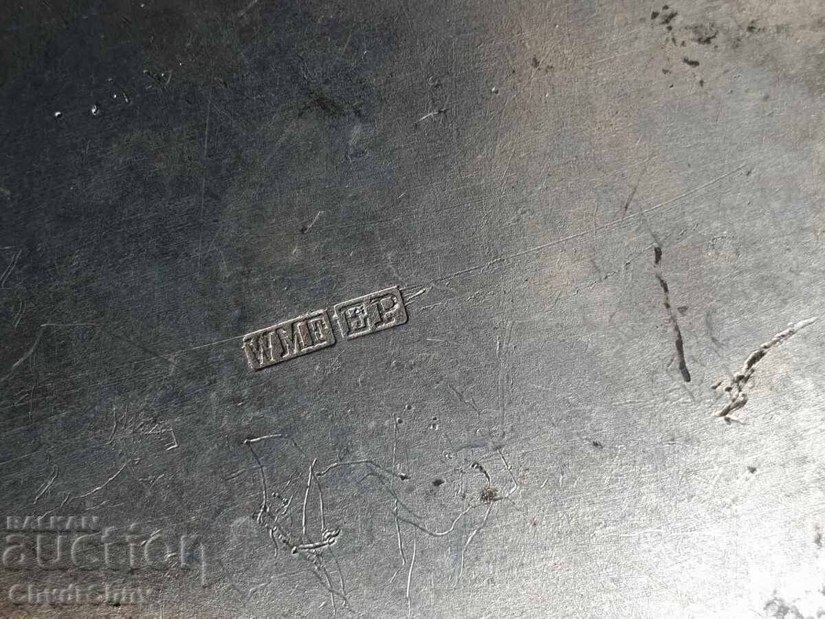 Μικρό παλιό ασημένιο κουτί κοσμημάτων WMF/ΒΜΦ κοσμηματοθήκη - 7