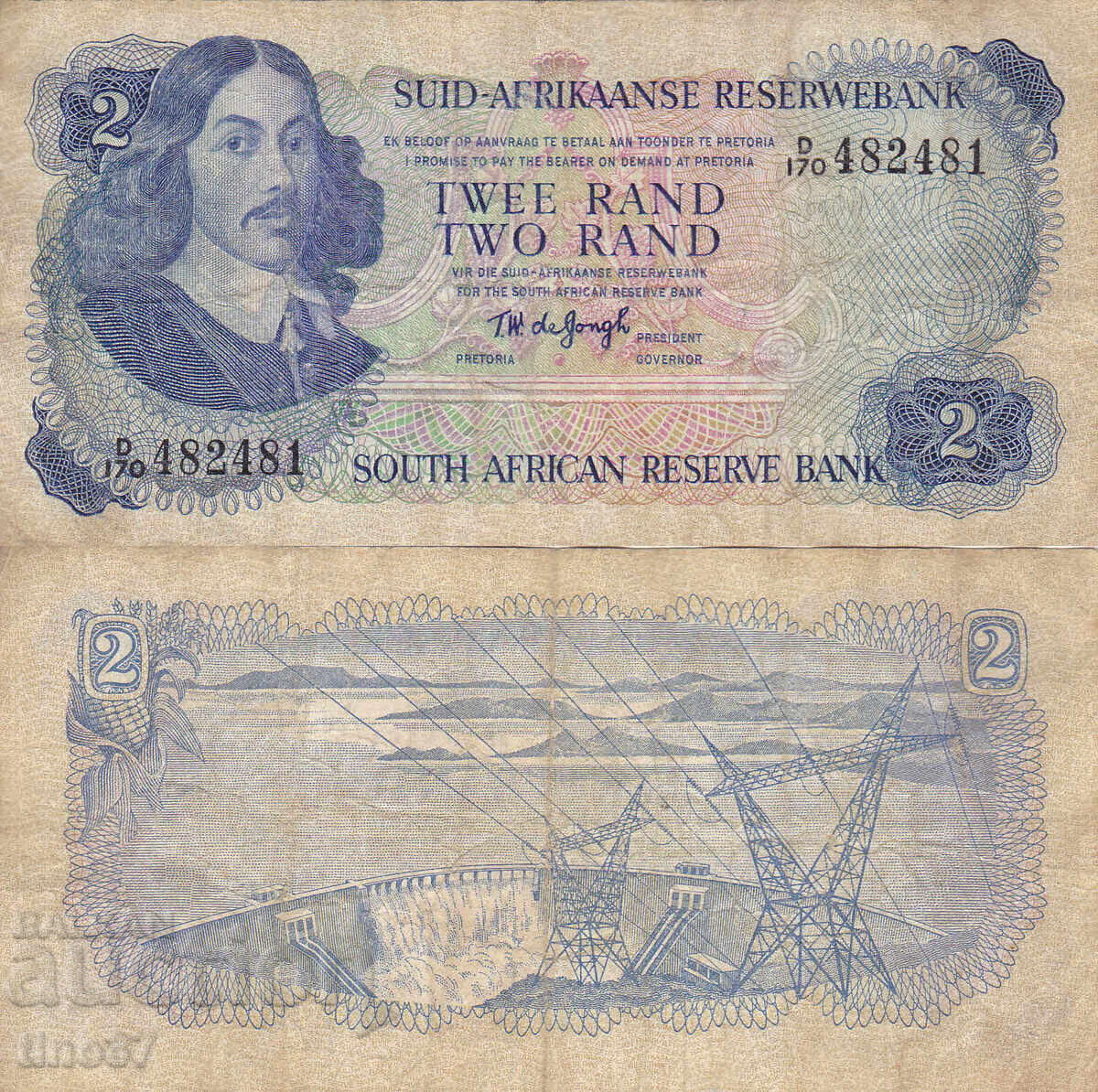 tino37 - SOUTH AFRICA - 2 RAND - 1973/76