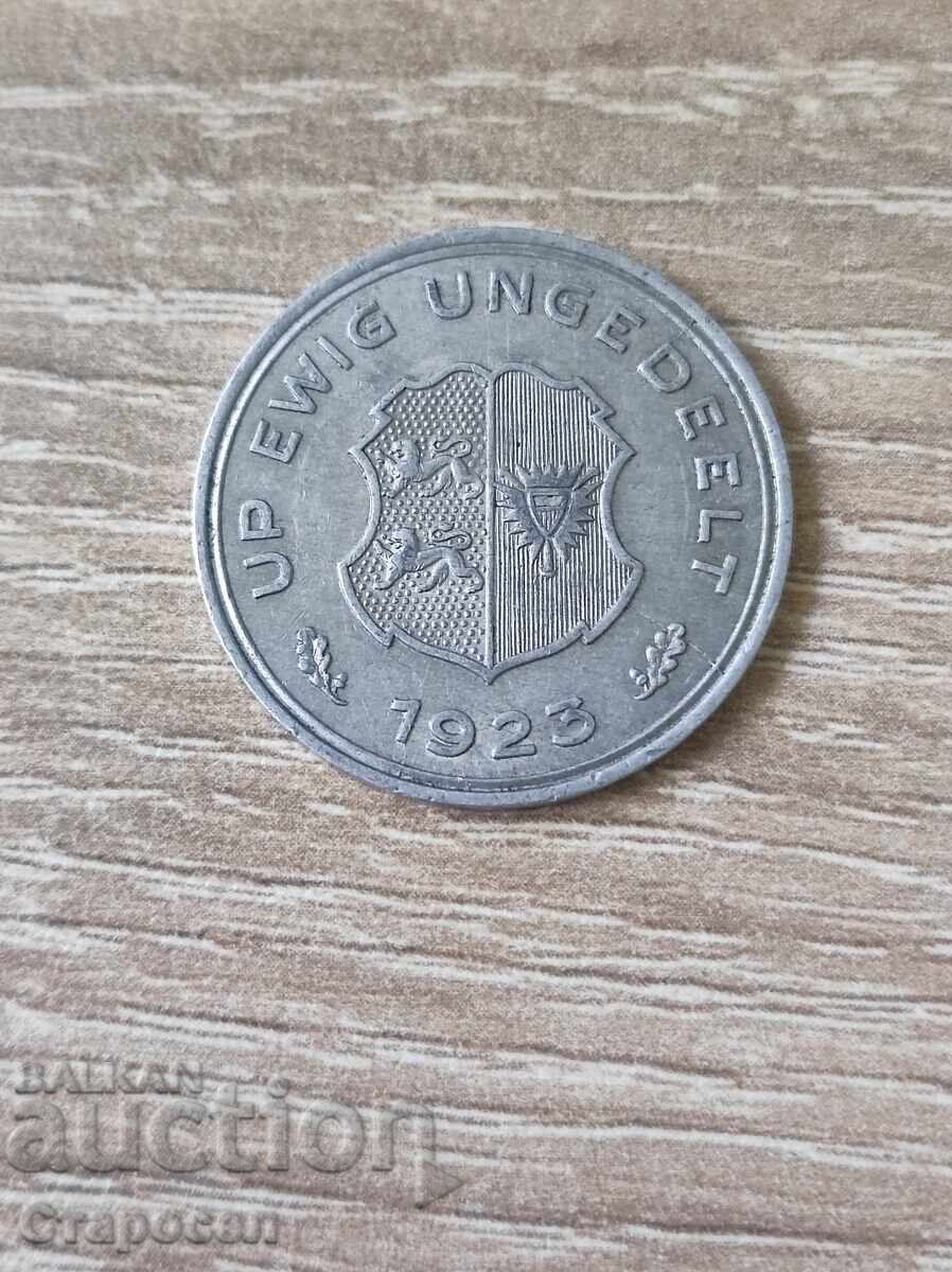 10 mărci 1923 Germania (Prusia) cu preț 20.00 BGN | € 10.23 10 mărci 1923 Germania (Prusia) cu preț 20.00 BGN | € 10.23