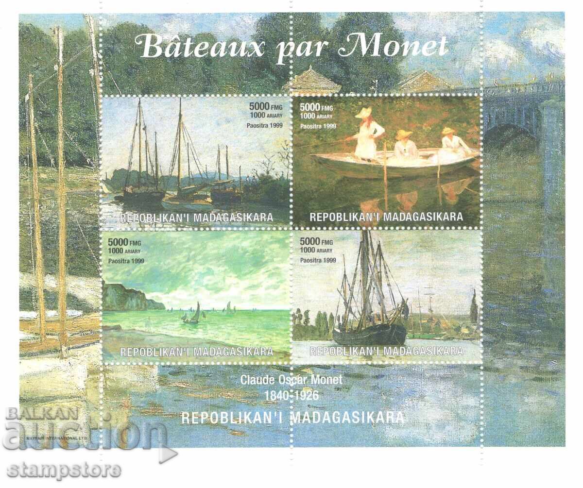 Republic of Madagascar - Claude Monet