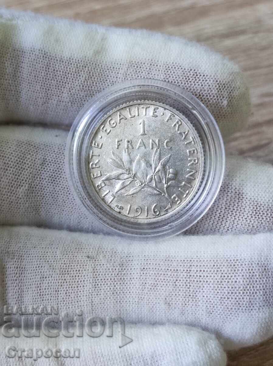 1 Franc 1916 France