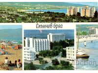 Стара картичка - Слънчев бряг, микс