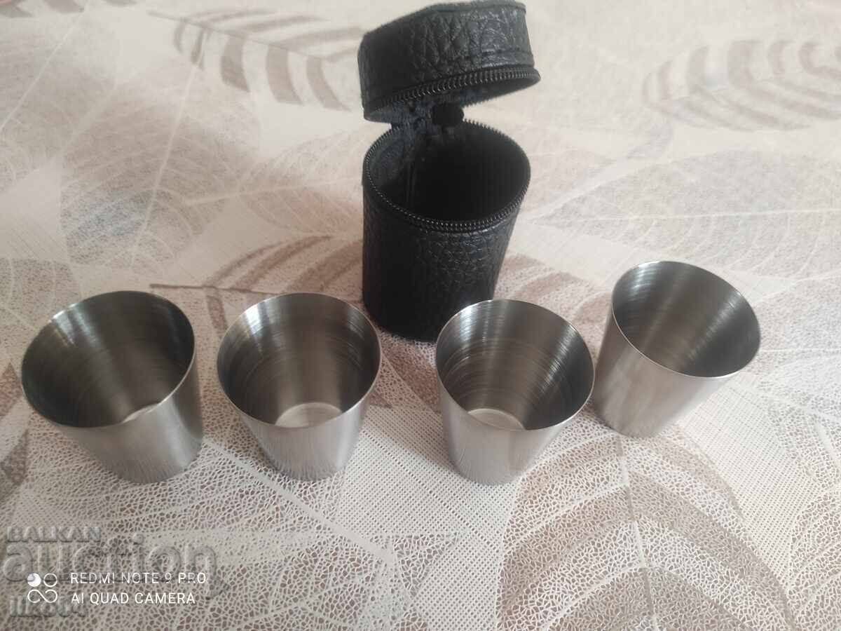Mini stainless steel cups