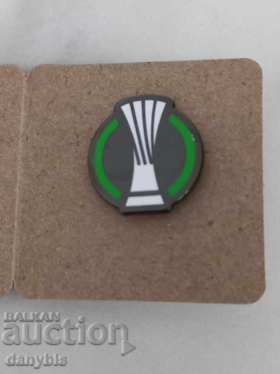 Football badge - Conference League - enamel with price 20.00 BGN | € 10.23
