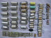 Used styroflex capacitors