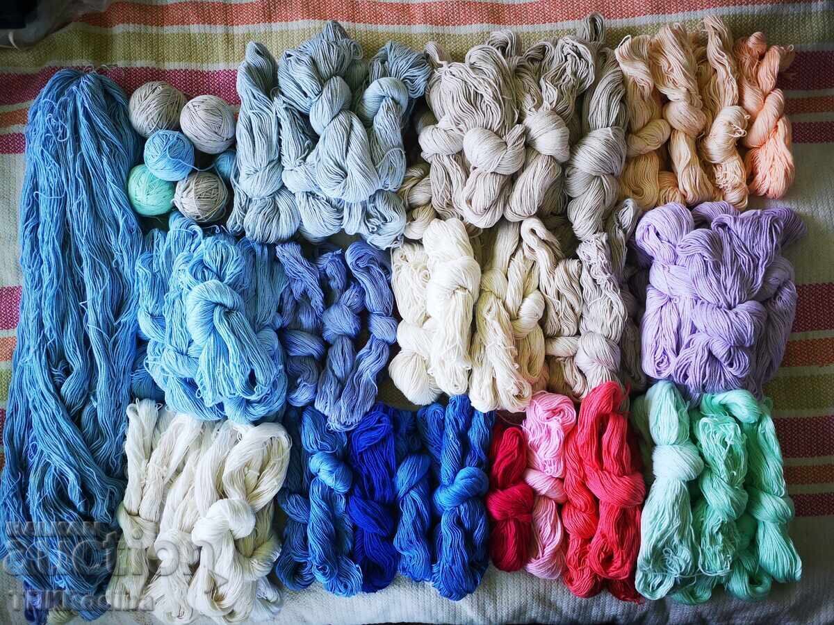 Cotton yarn, 4kg + 0.500kg with price 47.00 BGN | € 24.03 Cotton yarn, 4kg + 0.500kg with price 47.00 BGN | € 24.03