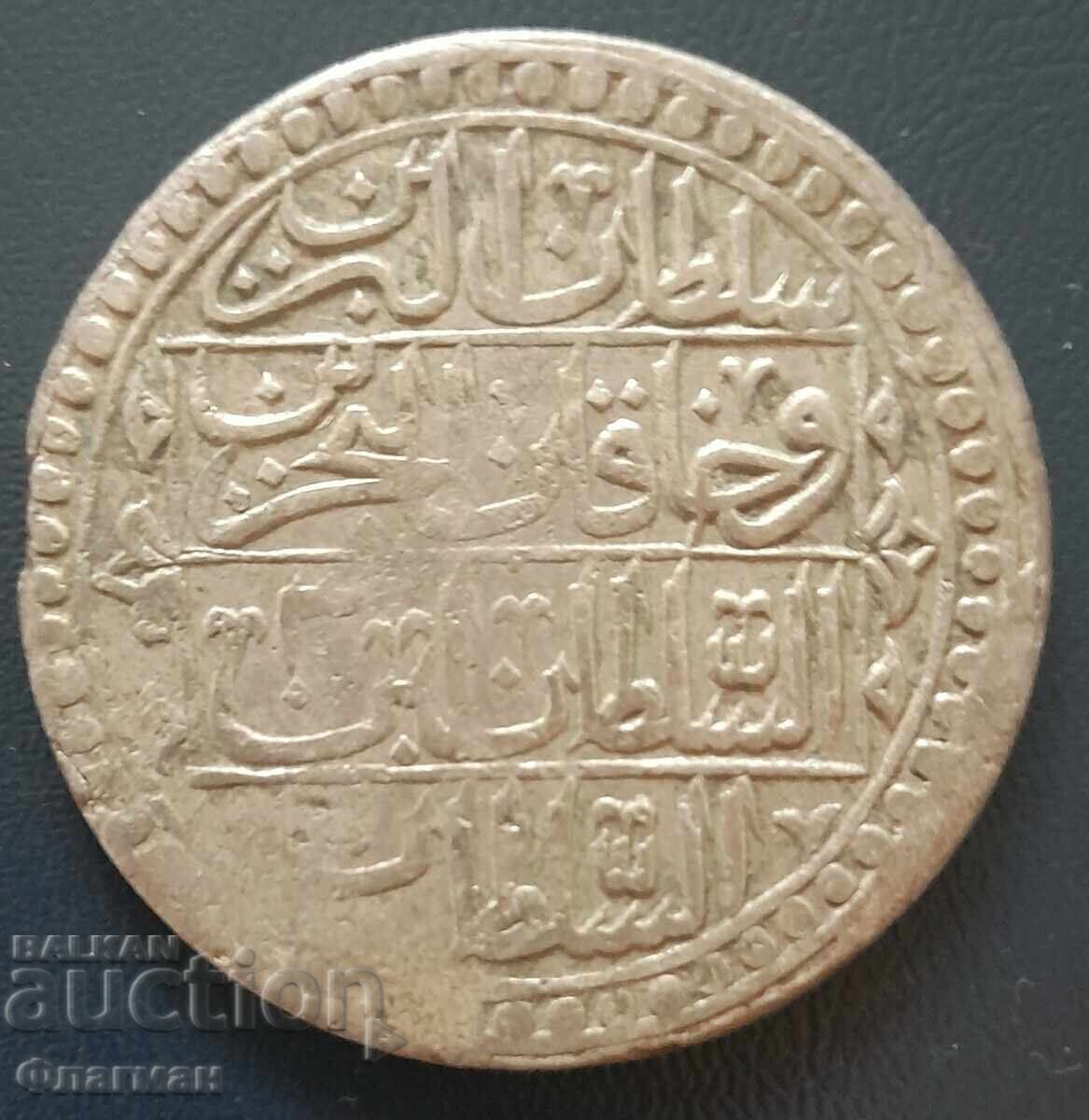 Οθωμανική Τουρκία 1 Γιουζλούκ 1203/3 Σουλτάνος Σελίμ Γ' με τιμή 180.00 BGN | € 92.03