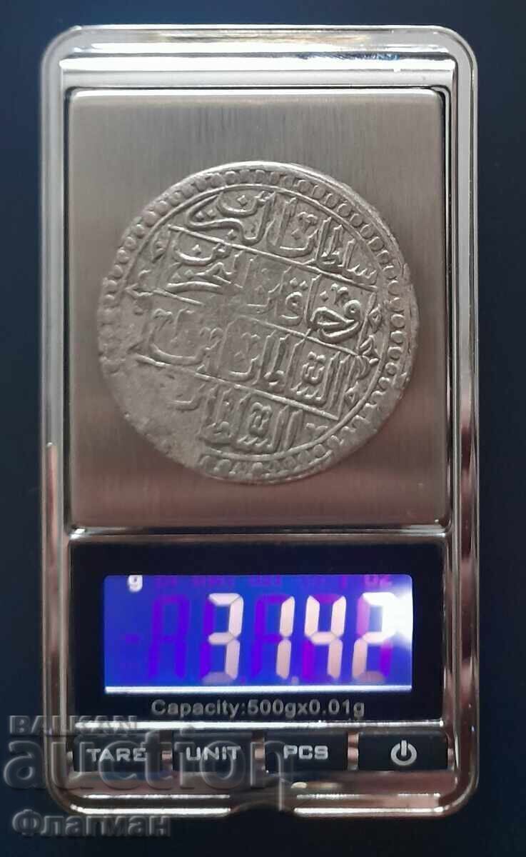 Licitație Turcia Otomană 1 Yüzlük 1203/3 Sultan Selim III