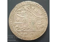 Ottoman Turkey 1 Yuzluk 1203/3 Sultan Selim III