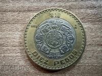 Mexic - 10 pesos (1998)