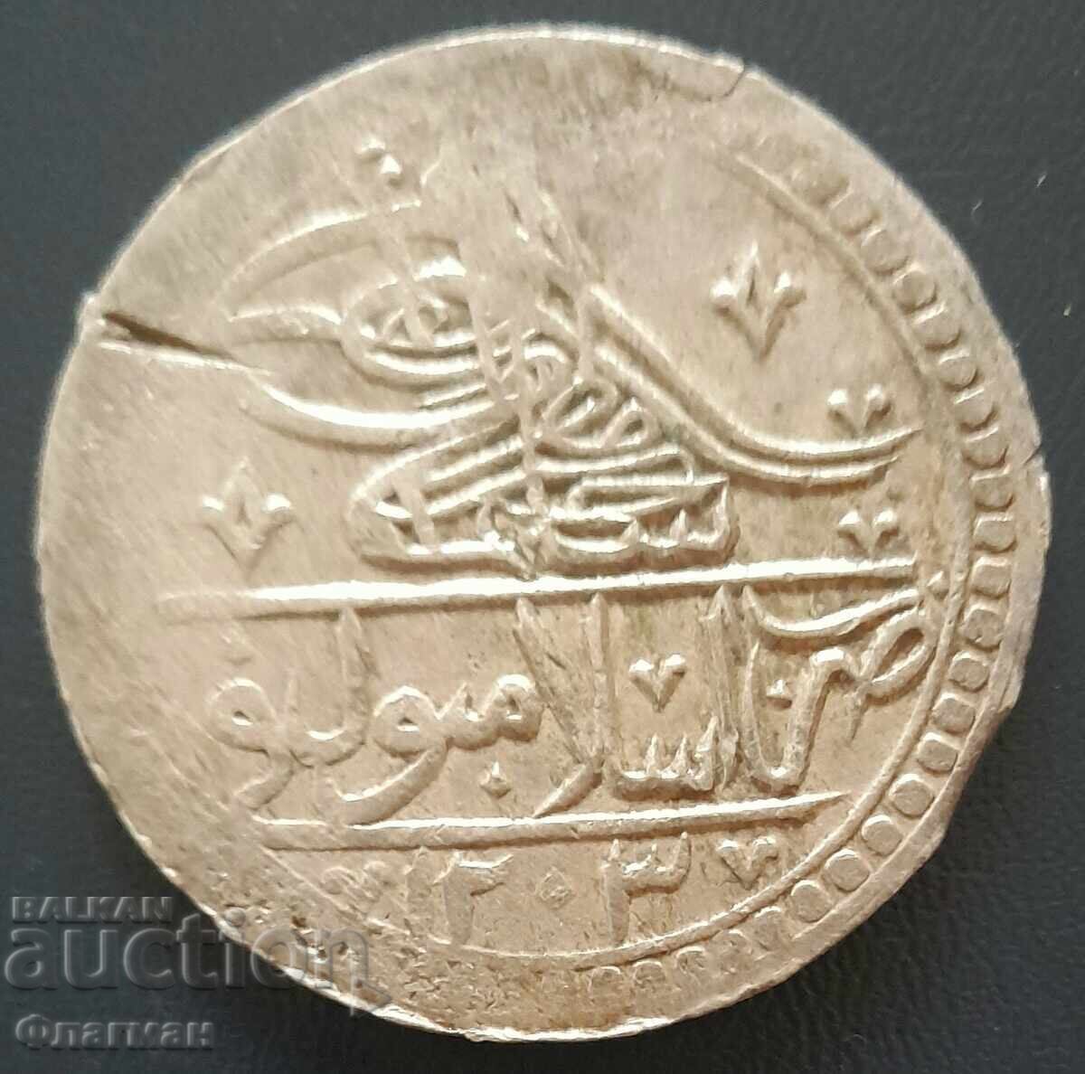 Turcia Otomană 1 Yüzlük 1203/7 Sultan Selim III
