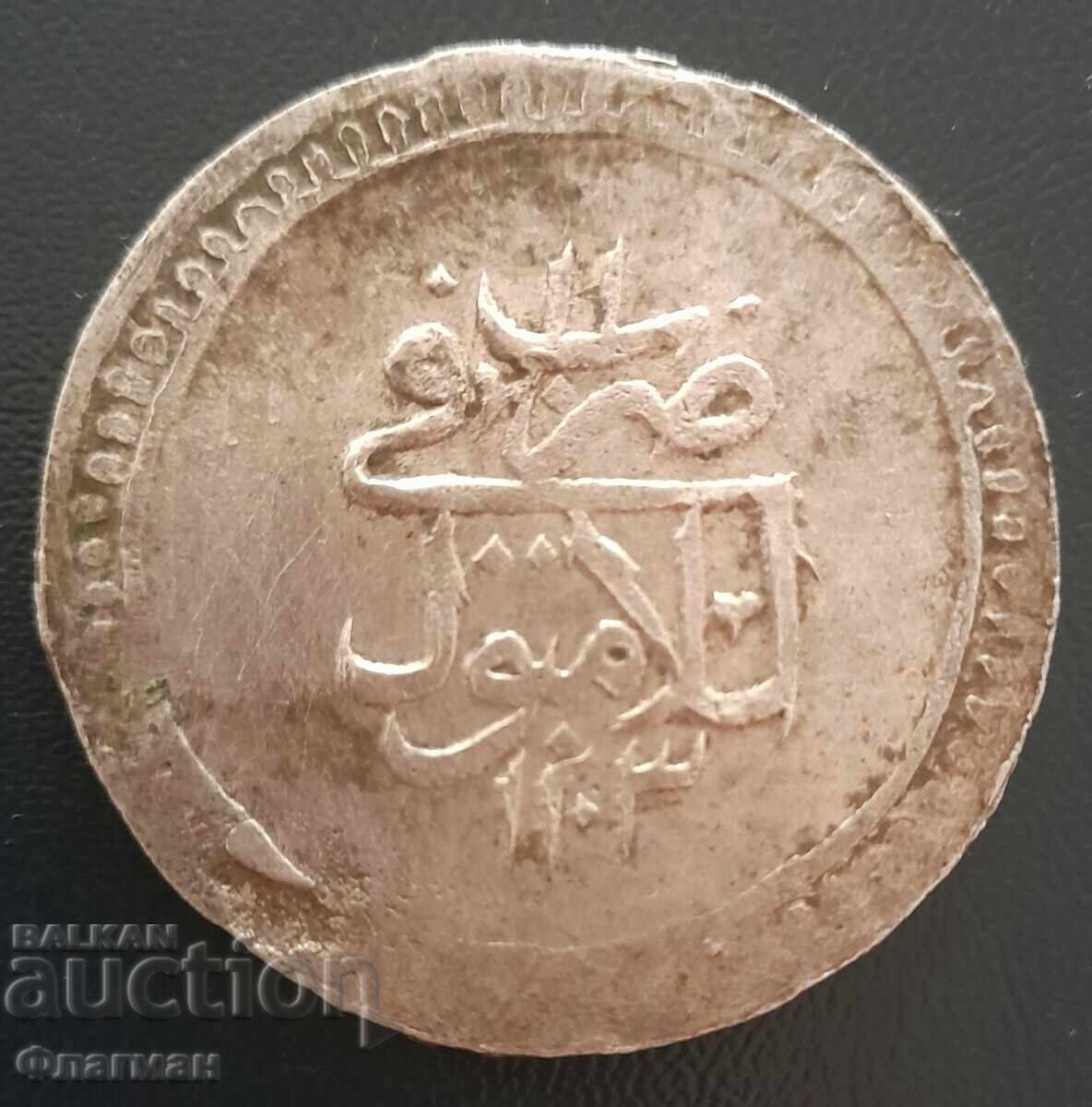 Ottoman Turkey 2 Kurush 1203/11 Sultan Selim III