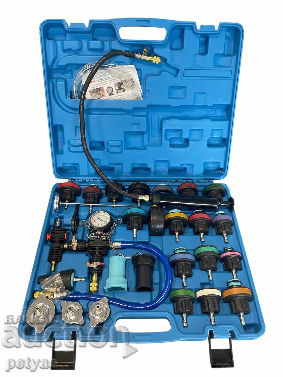 Diagnostic kit for checking the cooling system 28 Diagnostic kit for checking the cooling system 28