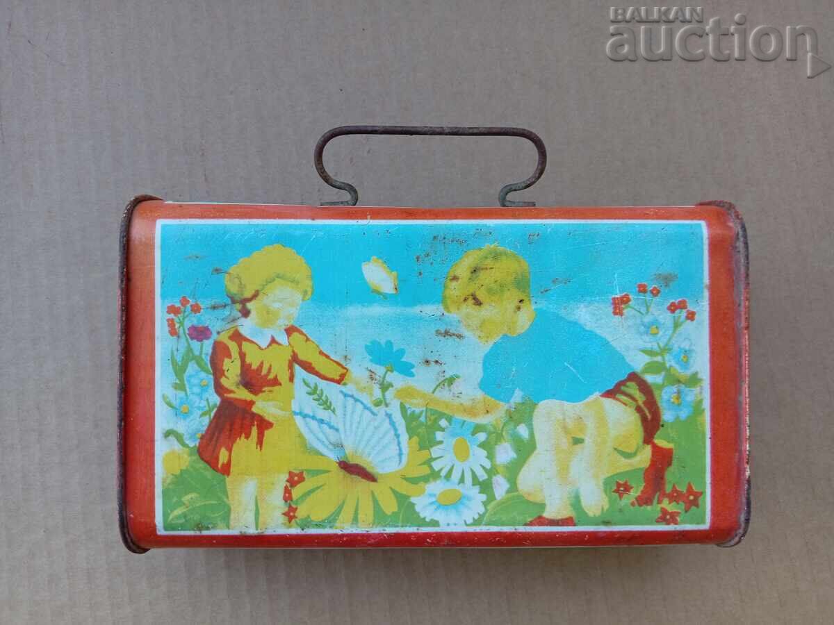 Δημοπρασία Βίντατζ παιδικό κουτί φαγητού Ρουμανία 60's