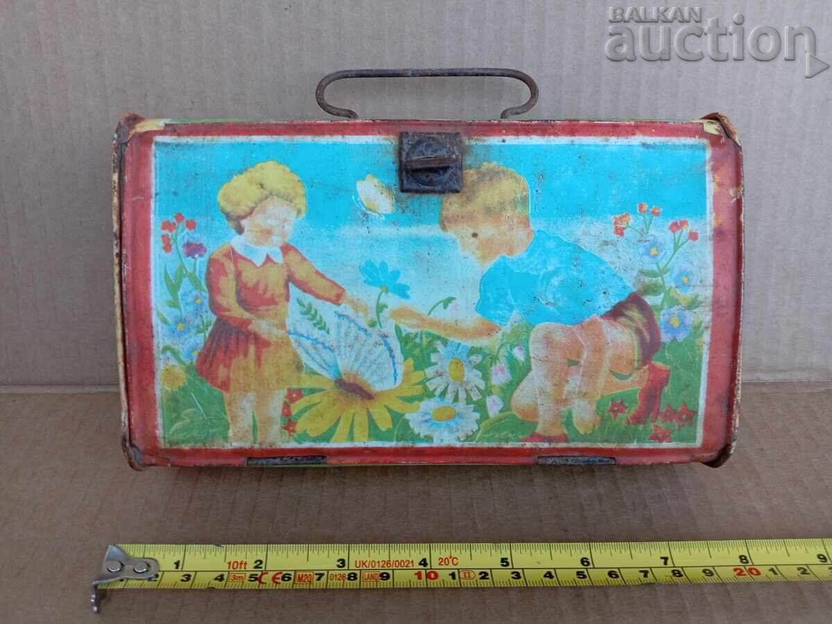 Βίντατζ παιδικό κουτί φαγητού Ρουμανία 60's