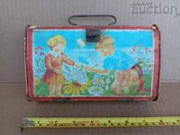 винтидж детска кутия за храна Румъния 60 те Romania