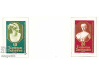 1980. Liechtenstein. EUROPA - Personalități cunoscute