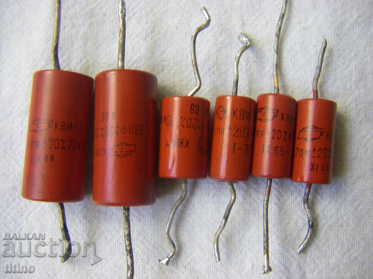 Delivery of High-voltage capacitors and resistors