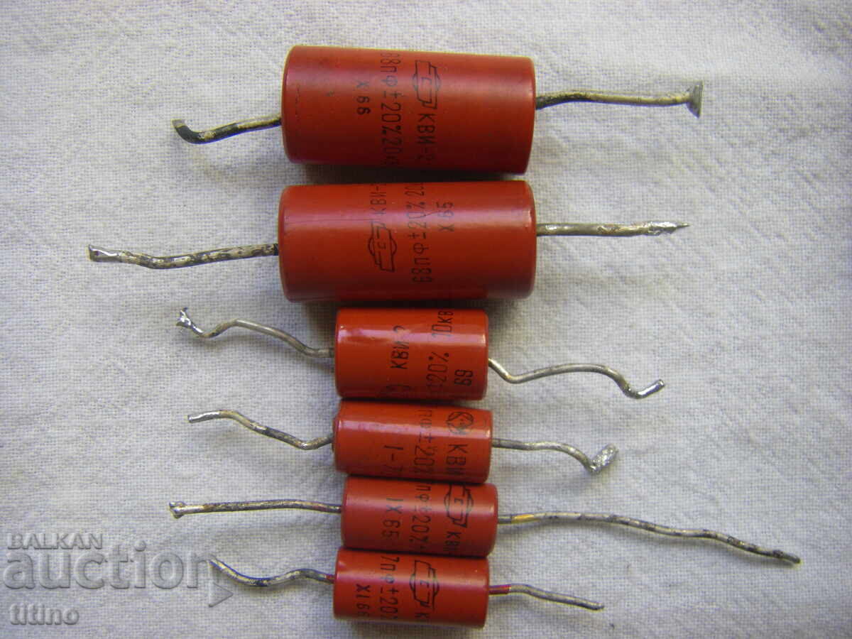 High-voltage capacitors and resistors - 5