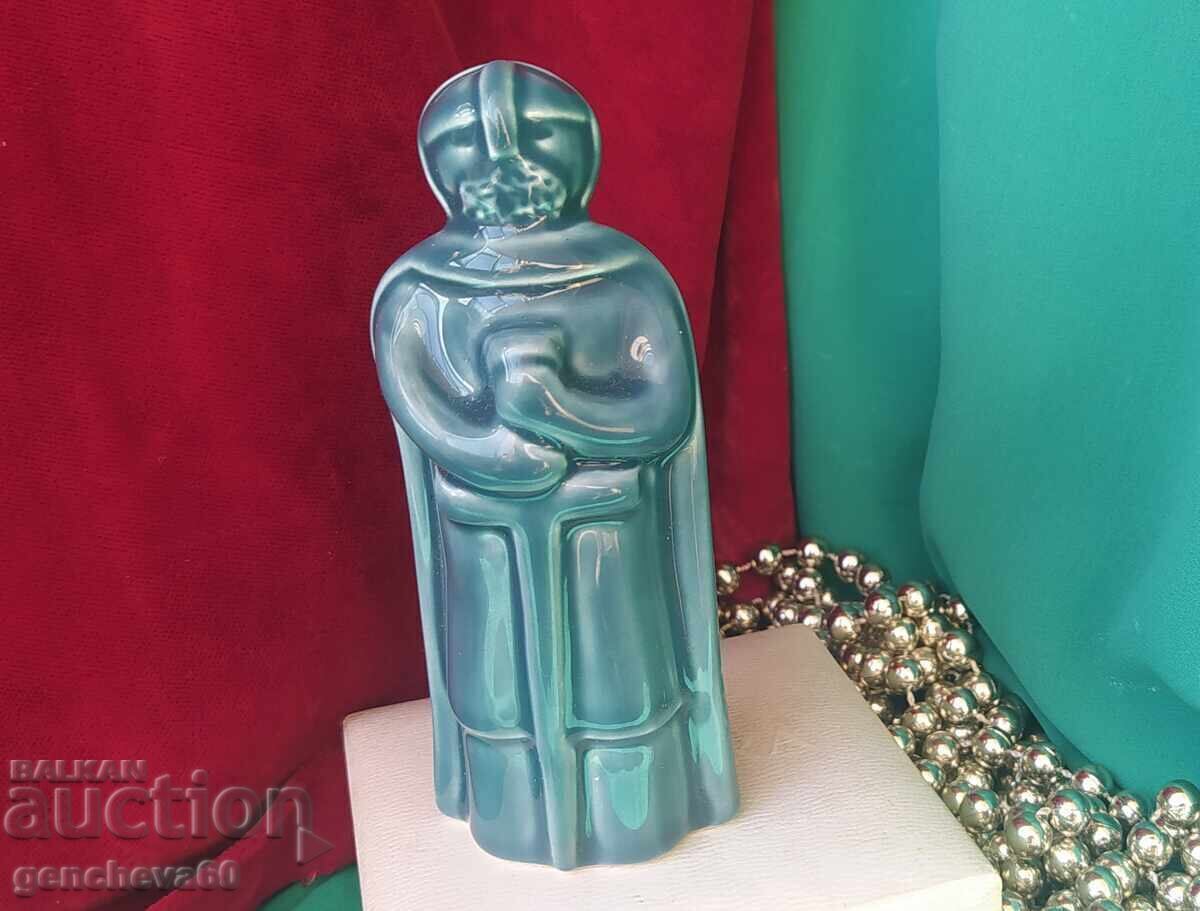 Figurină de porțelan cu soldat și sabie - marcaj