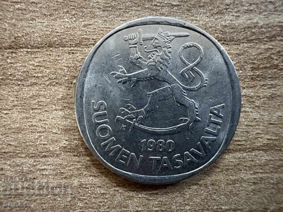 Финландия - 1 марка (1980) с цена 0.55 лв. | € 0.28 Финландия - 1 марка (1980) с цена 0.55 лв. | € 0.28