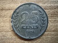 Нидерландия - 25 цента (1942)