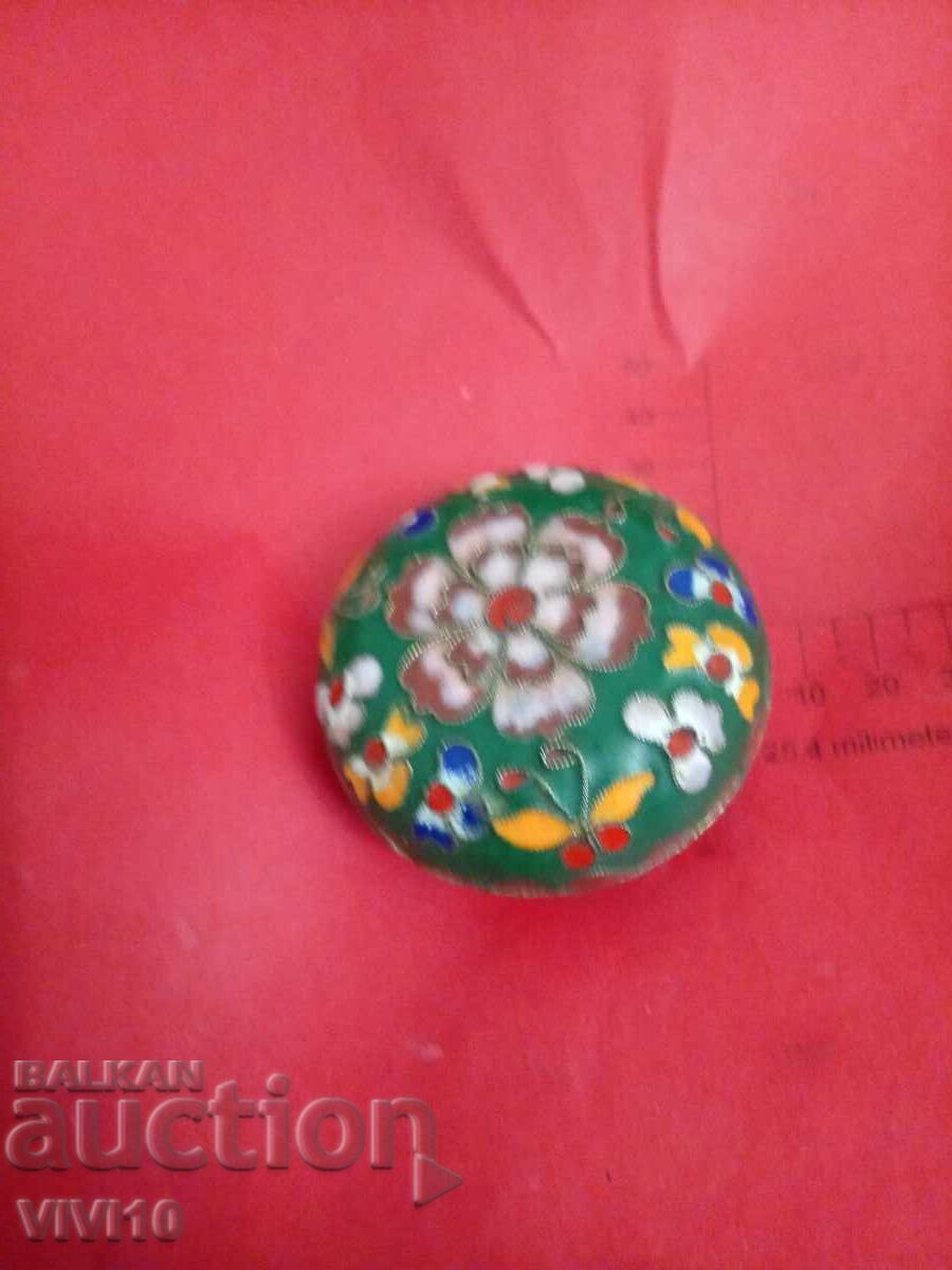 Αρχαίο κουτί κοσμημάτων, μπρούτζος, επιχρύσωση, κλαζονέ