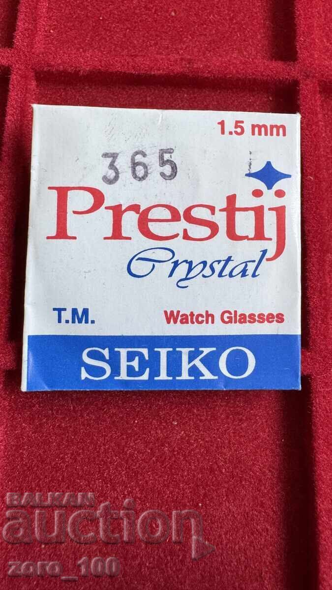 Γυαλί για ρολόι. 365, κρύσταλλο, επίπεδο