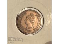 Franța 1 centim / France 1 centime 1851 A