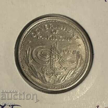 Pakistan 1 rupee 1948 with price 15.00 BGN | € 7.67 Pakistan 1 rupee 1948 with price 15.00 BGN | € 7.67