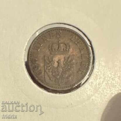 Γερμανία Πρωσία 2 πφένιγκ / Germany Prussia 2 pfennig 1870 A με τιμή 16.00 BGN | € 8.18