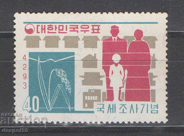 1960. South Korea. Census of Population and Resources 1960. South Korea. Census of Population and Resources