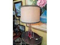 Antique Belgian Crystal Table Lamp Val Sent Lambe