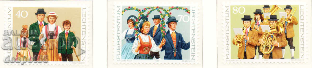 1980. Liechtenstein. Costume