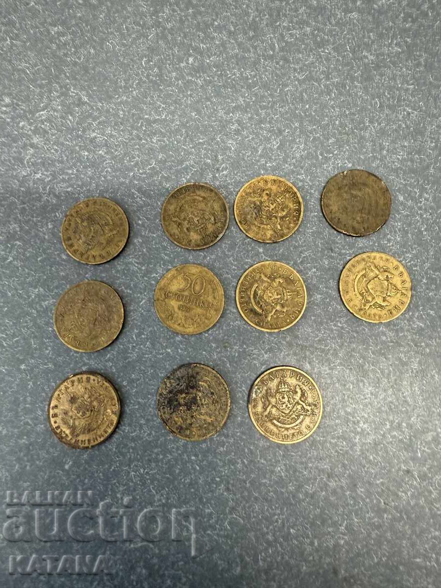 50 stotinki 1937 11 pieces with price 10.00 BGN | € 5.11 50 stotinki 1937 11 pieces with price 10.00 BGN | € 5.11