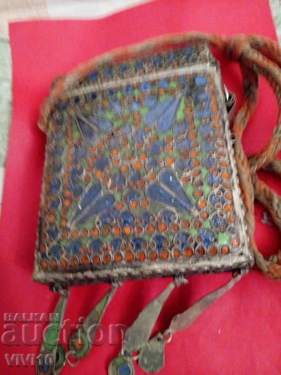 Старинна кутия за коран ,емаил с цена 250.00 лв. | € 127.82