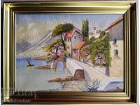 Large oil painting 66 x 47 / 77 x 58