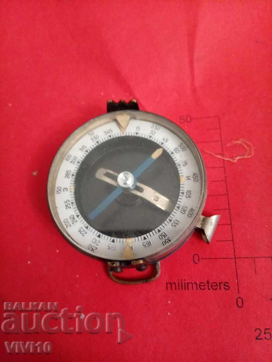 Antique military compass
