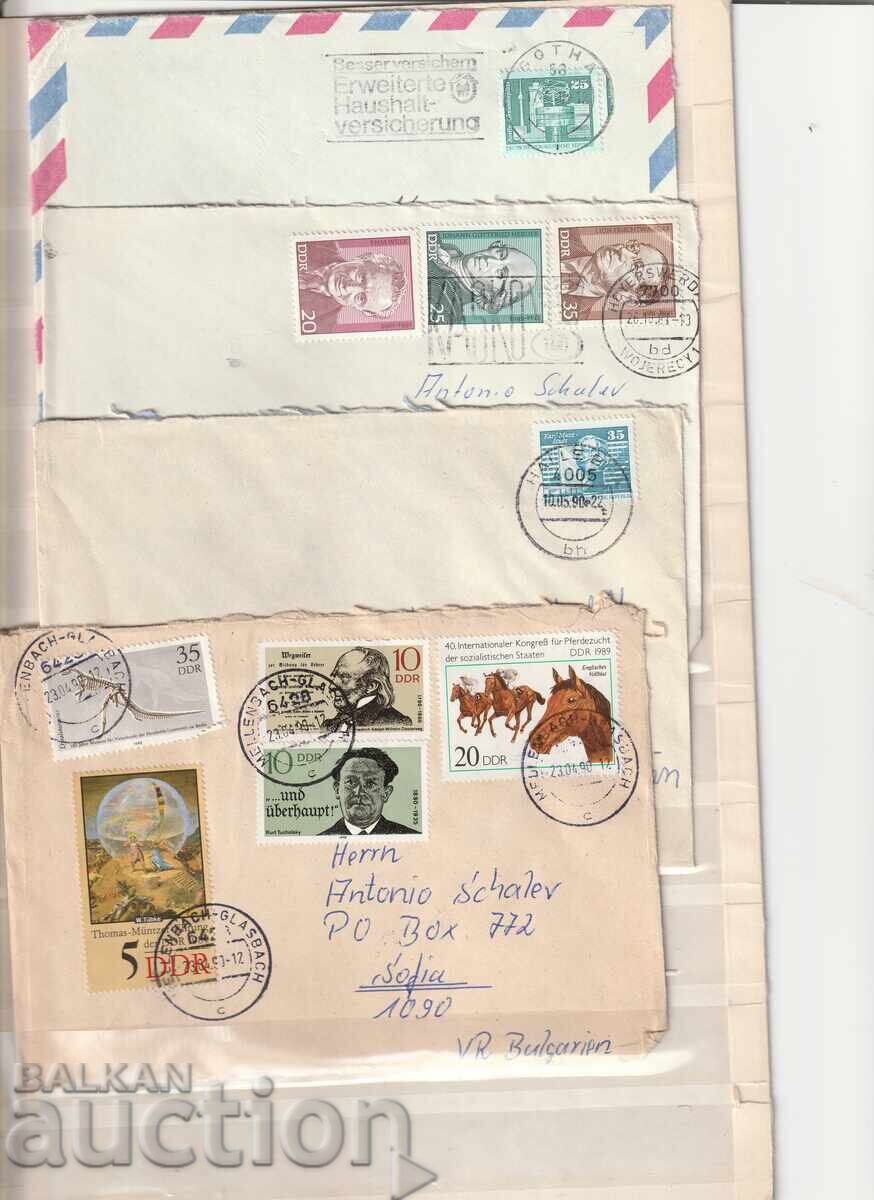 ΓΔΛ Π.Π. ταξιδεμένα 4 τμχ