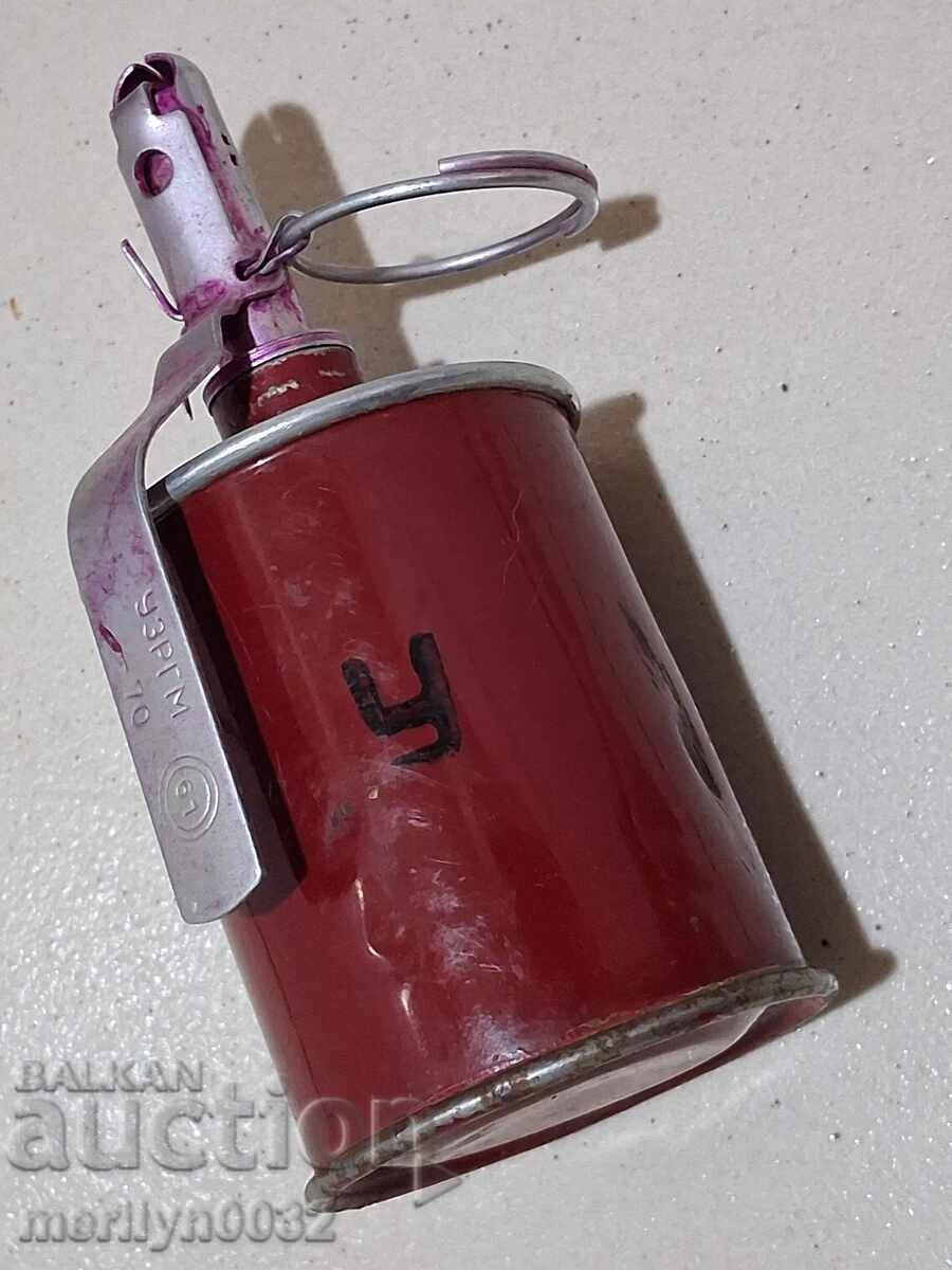 Training grenade RG-42 WW2 from the NVO (National Military Training) cabinet, SAFE
