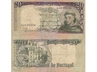 tino37 - PORTUGALIA - 20 ESCUDOS - 1964g