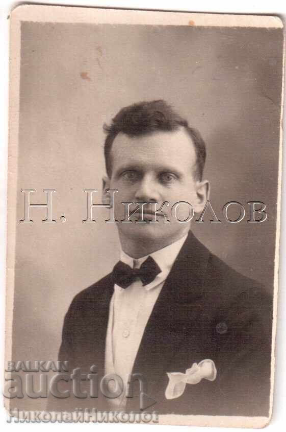 1929 FOTOGRAFIE PAȘAPORT EMIGRANT RUS SERGHEI KOVALENKO E105