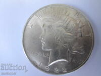 1 ΔΟΛΑΡΙΟ 1922g ΗΠΑ-PEACE DOLLAR ΑΣΗΜΕΝΙΟ ΝΟΜΙΣΜΑ