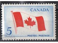 1965. Канада. Националното знаме.