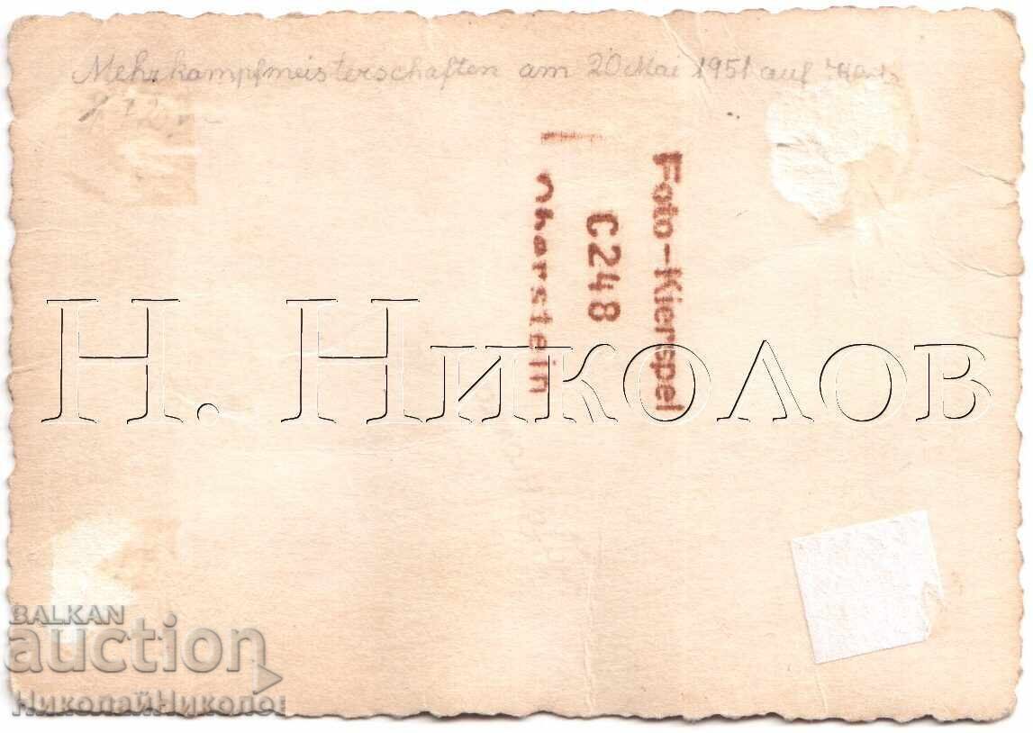 1951 ΜΙΚΡΗ ΦΩΤΟΓΡΑΦΙΑ ΓΕΡΜΑΝΙΑ ΣΤΙΒΟΣ ΥΨΟΣ ΑΛΜΑ ΠΟΛΥΑΘΛΟ Ε10 με τιμή 3.00 BGN | € 1.53