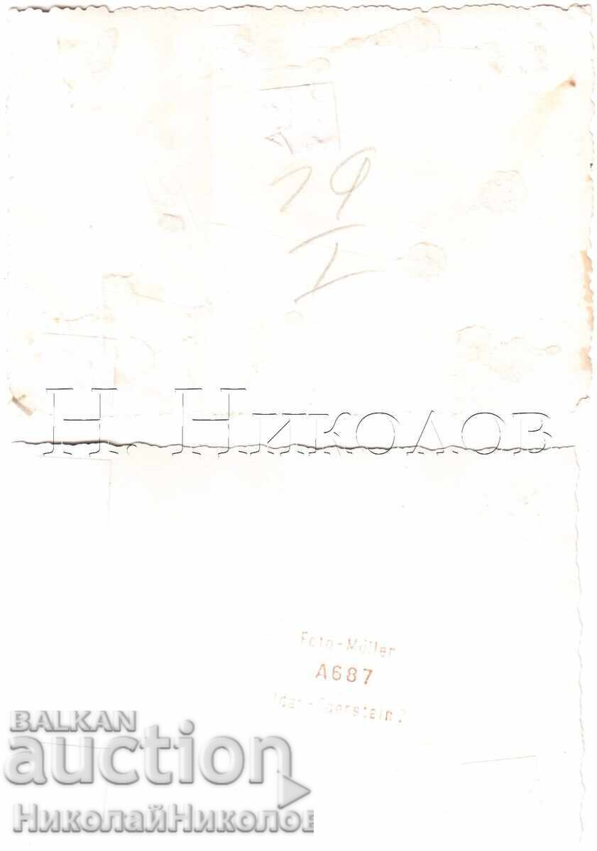 2 small photos Germany cowboy in front of the shop E114 with price 3.00 BGN | € 1.53