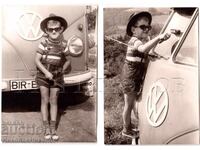 2x POZE MICI GERMANIA BĂIAT SPALĂ VOLKSWAGEN E115